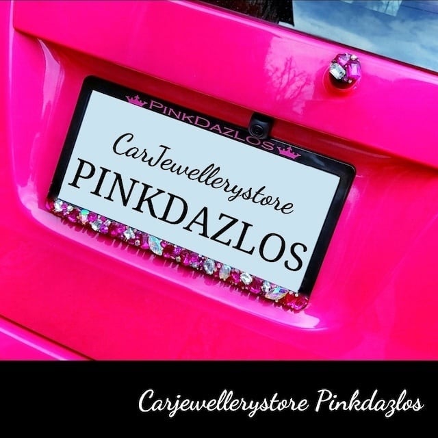 ナンバーフレーム(ピンク) | PINKDAZLOS公式ストア