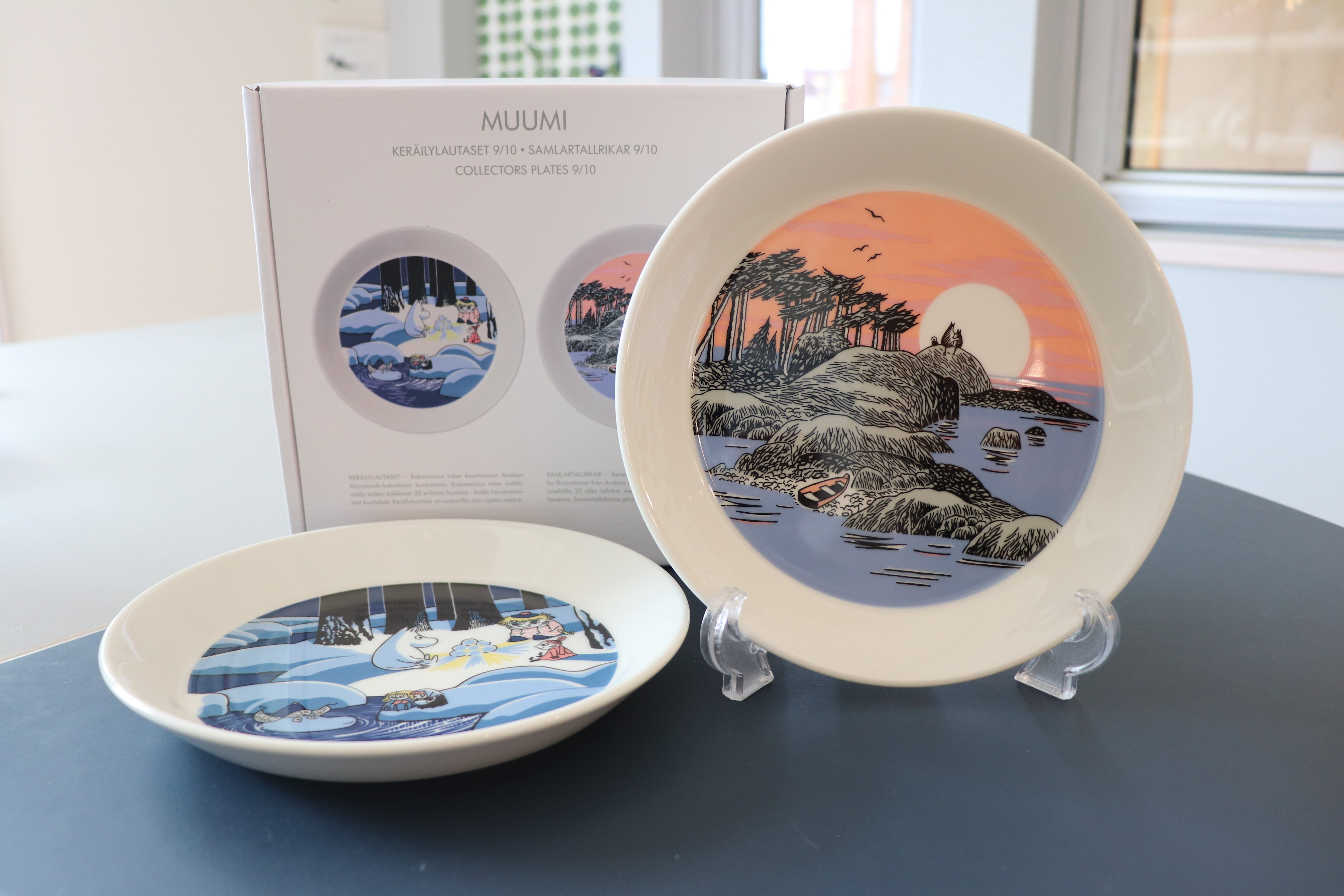 ARABIA/アラビア ムーミン コレクターズ プレートセット スノー