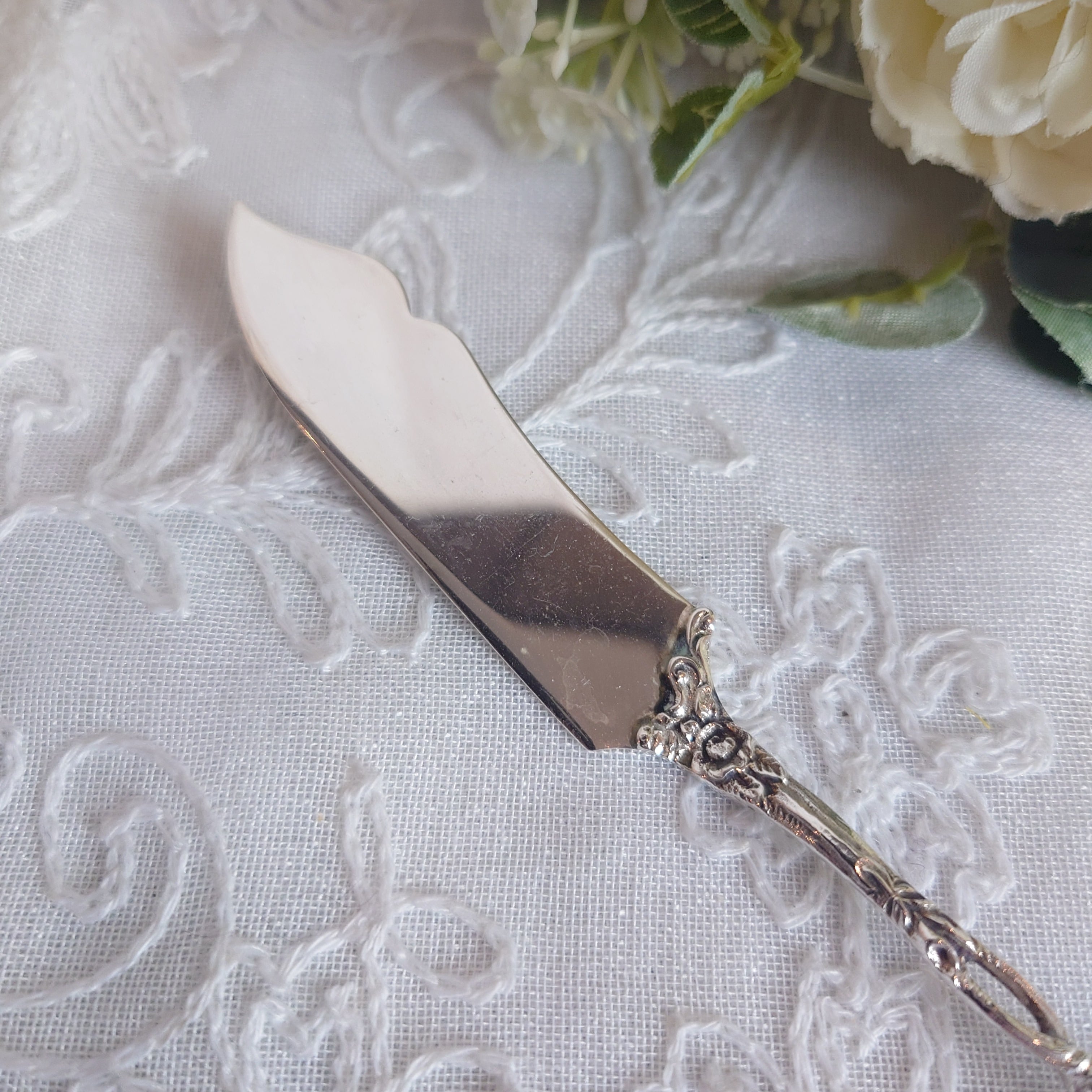 ドイツ クリストフウィドマン シルバー835 純銀 バターナイフ