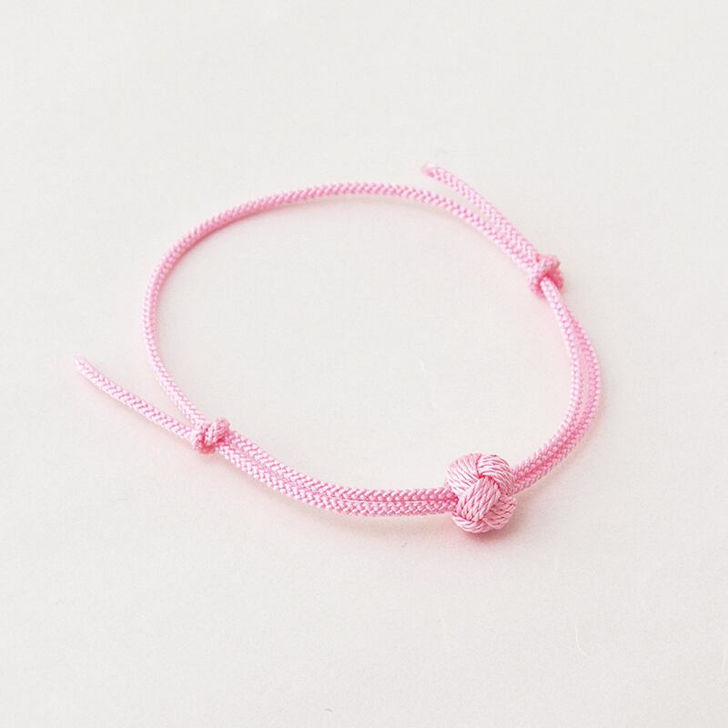京くみひも 小田巻ブレスレット 桜（ピンク） 昇苑くみひも【京都