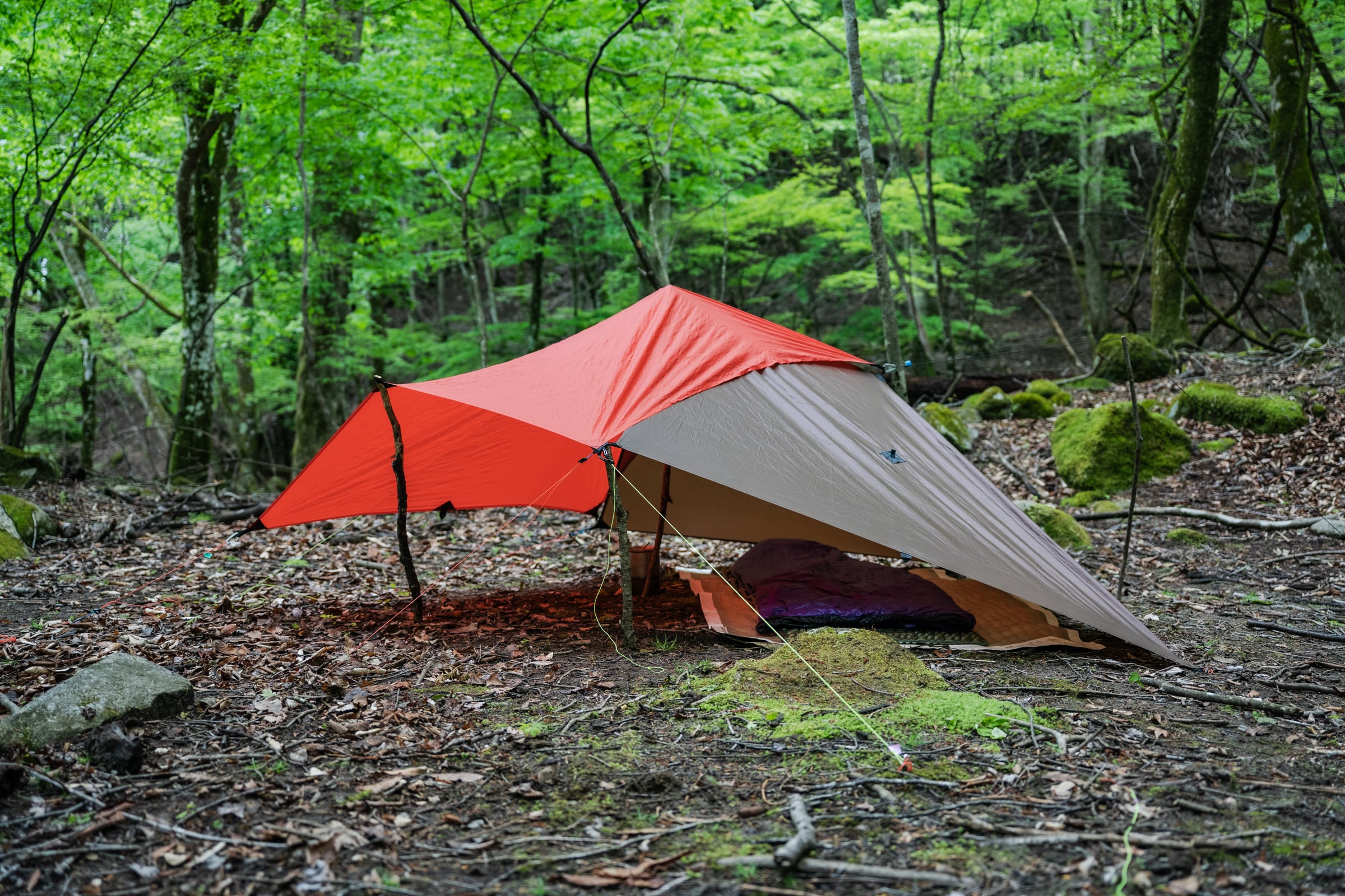 PB Tarp 5×5 Micro | JINDAIJI MOUNTAIN WORKS