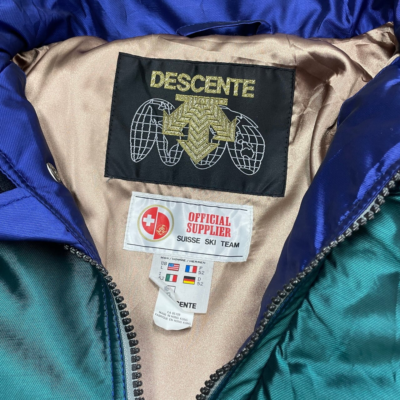 90年代 DESCENTE デサント ナイロンジャケット スキージャケット