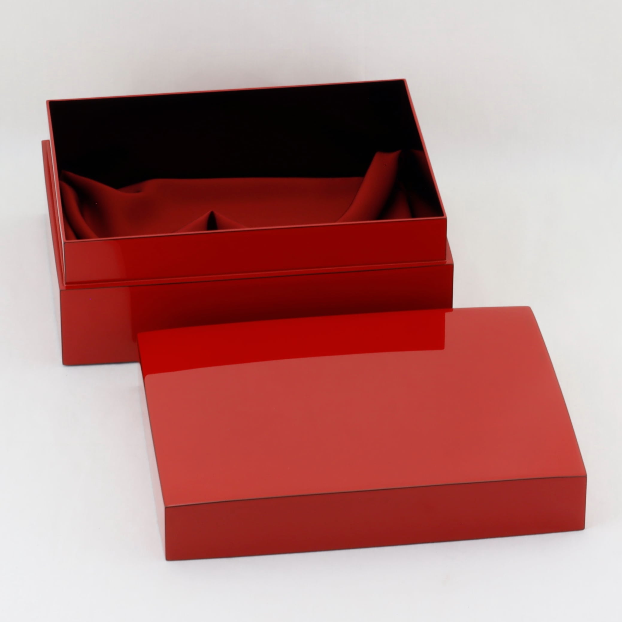 1153 輪島塗 ジュエリー箱／朱塗／無地 | 輪島塗 加藤漆器店 公式