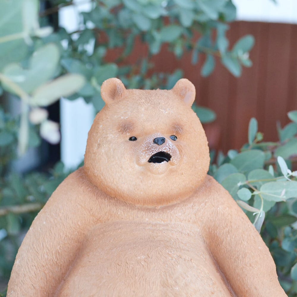 ダッドベア Lサイズ レジン ガーデン オブジェ クマ くま 熊 可愛い
