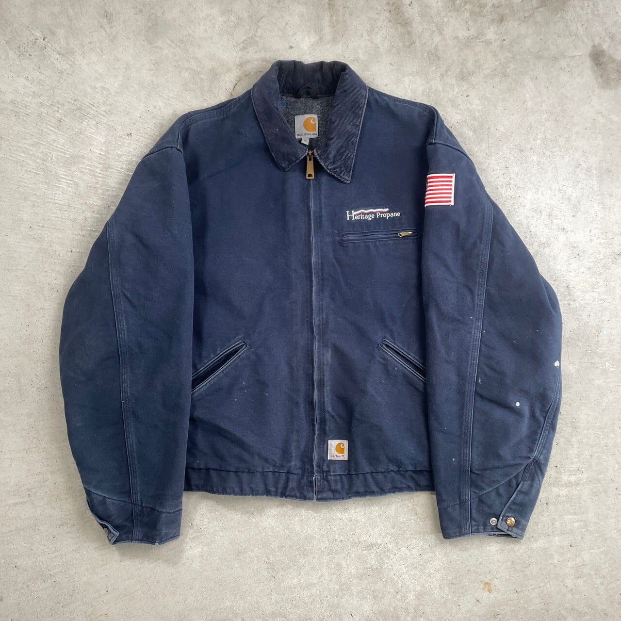 90-00年代 USA製 Carhartt カーハート ダック地 デトロイトジャケット