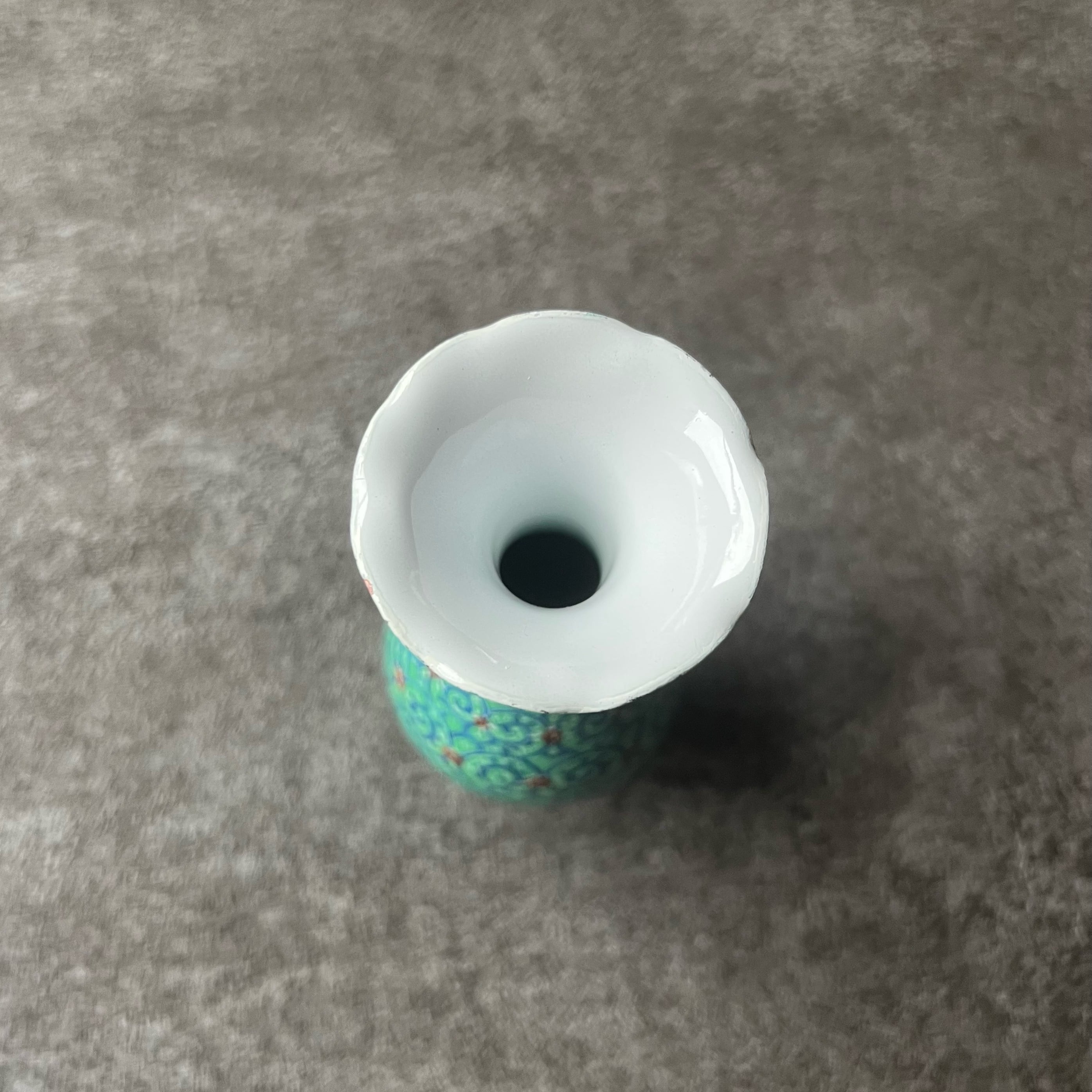 ペルシャの飾り壺（ミーナーカーリー）フラワーベース 花瓶 15cm