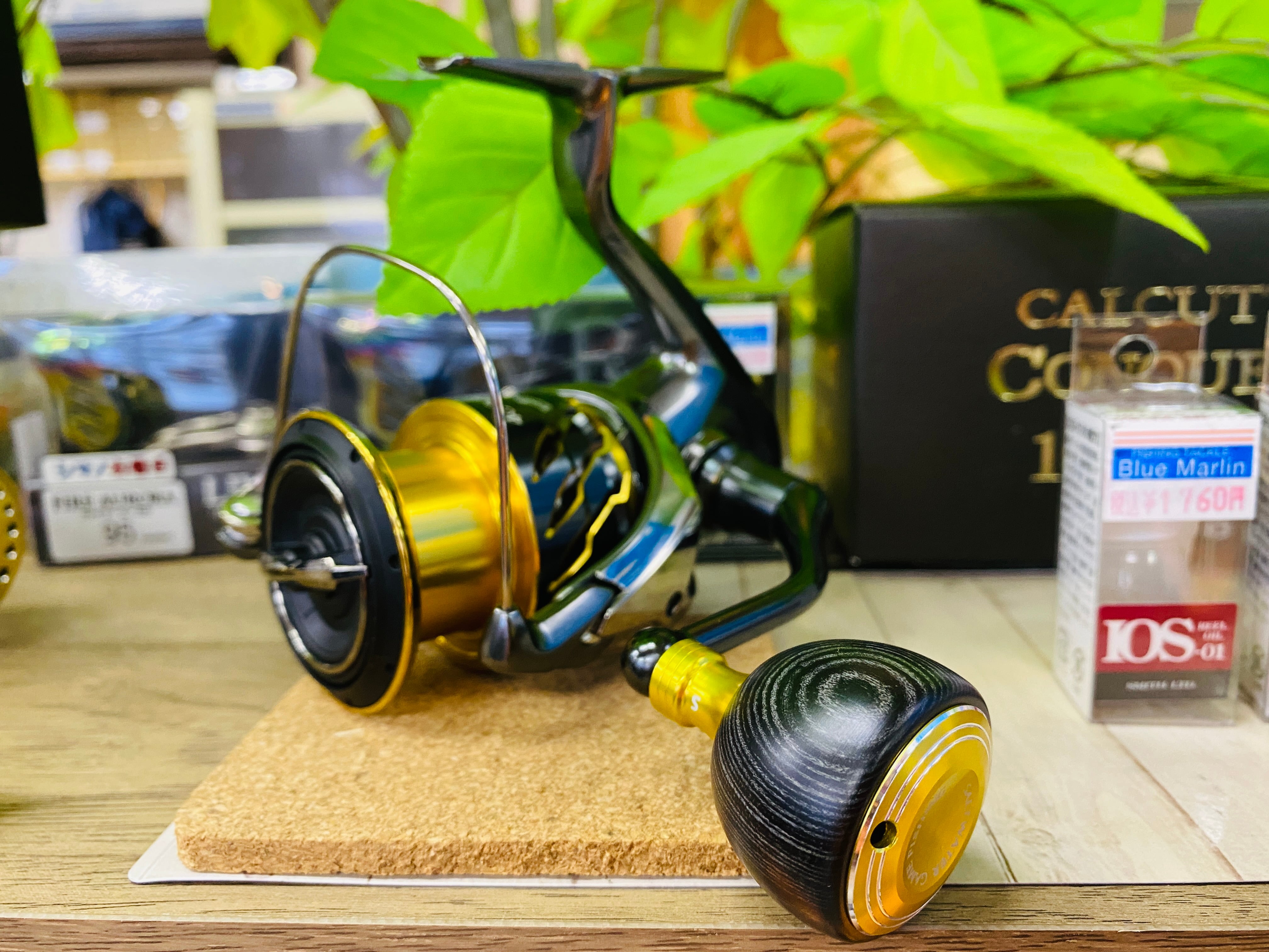 STUDIO OCEAN MARK HN AC33/S ウッドハンドルノブ | Fishing Tackle