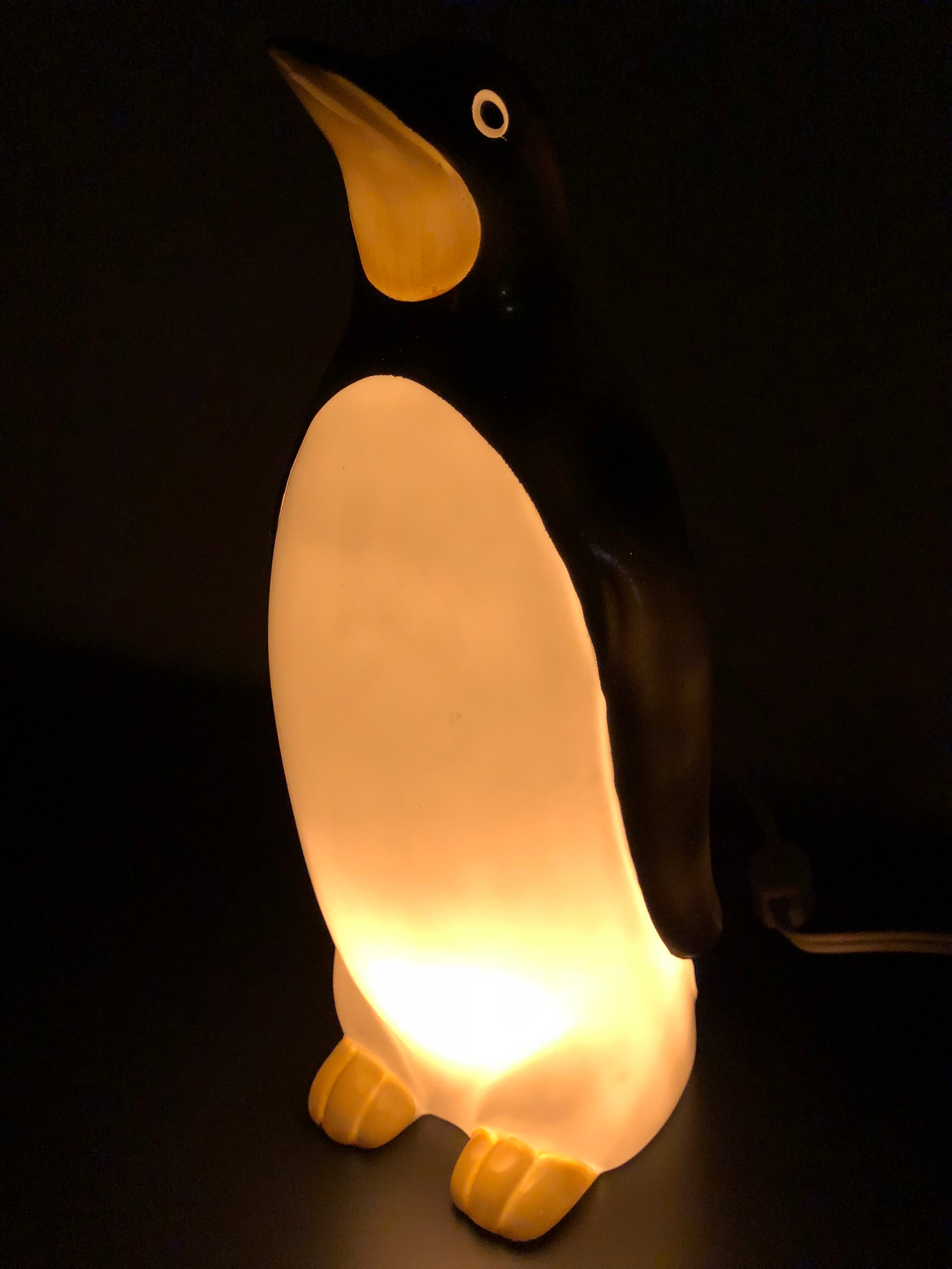 unknown vintage penguin lamp ビンテージ ペンギン デスクランプ