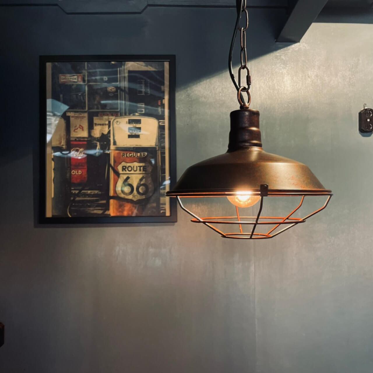 インダストリアル風ペンダントライト コッパー | INDUSTRIAL WORKS