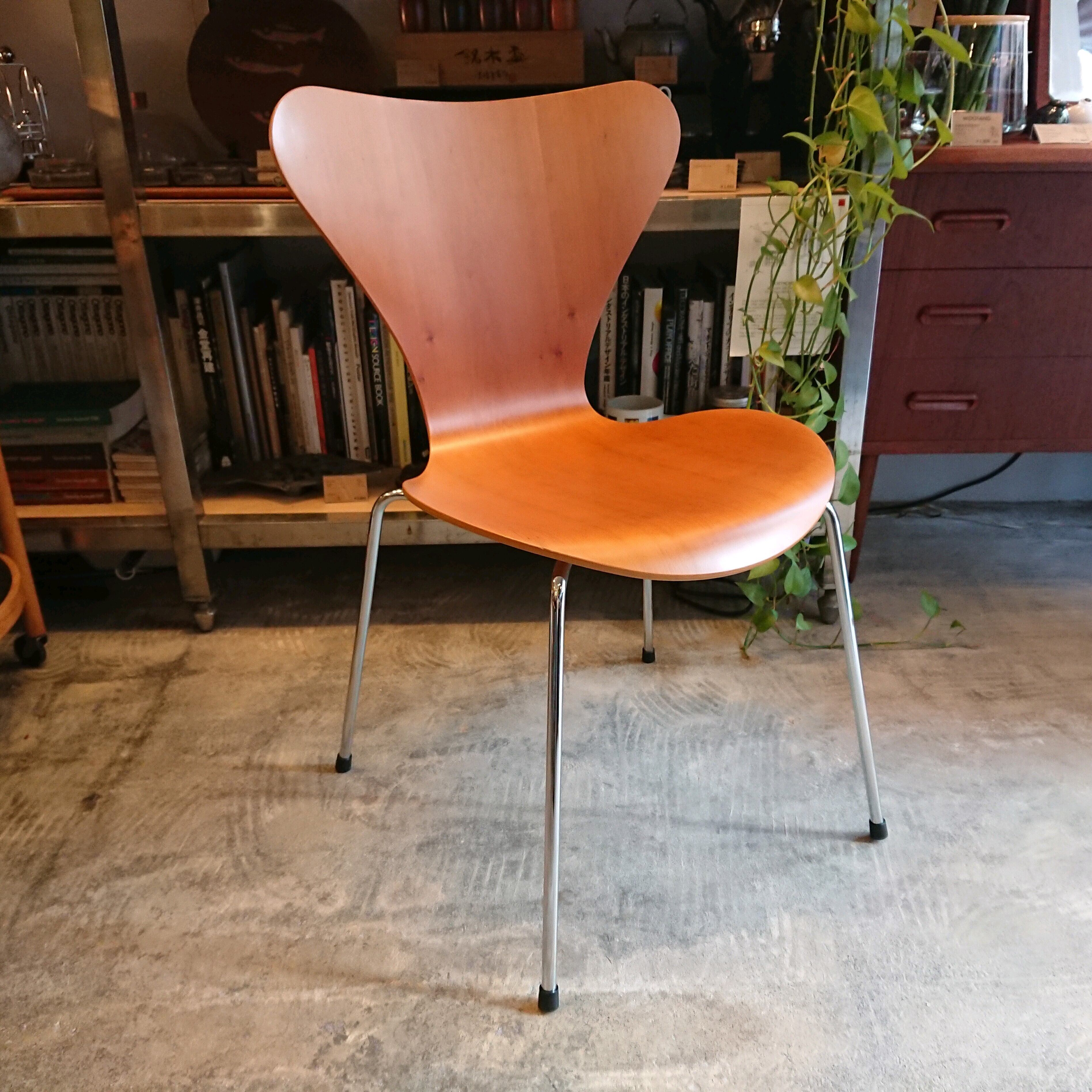 デンマーク Fritz Hansen/フリッツハンセン セブンチェア チェリー材