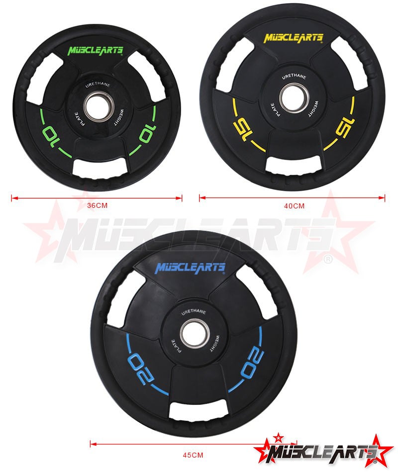 10kg×2】MUSCLEARTSオリジナルオリンピックプレート【単品販売】【数量