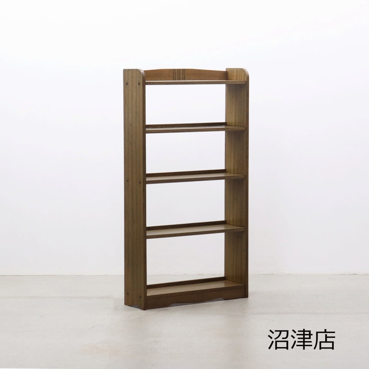 レトロ 楔本棚 くさび ブックシェルフ オープンシェルフ ラック 飾り棚