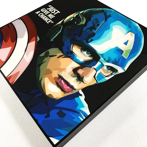 CAPTAIN AMERICA (2) キャプテン アメリカ「ポップアートパネル