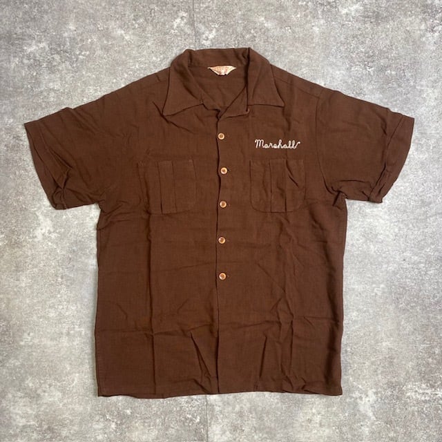 301 BETTER THAN 刺繍 ヴィンテージ ボウリングシャツ USA製