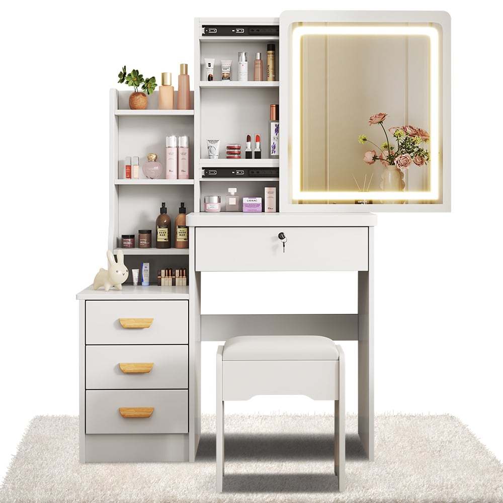 1000円クーポン付き】 ドレッサー おしゃれ コンパクト テーブル