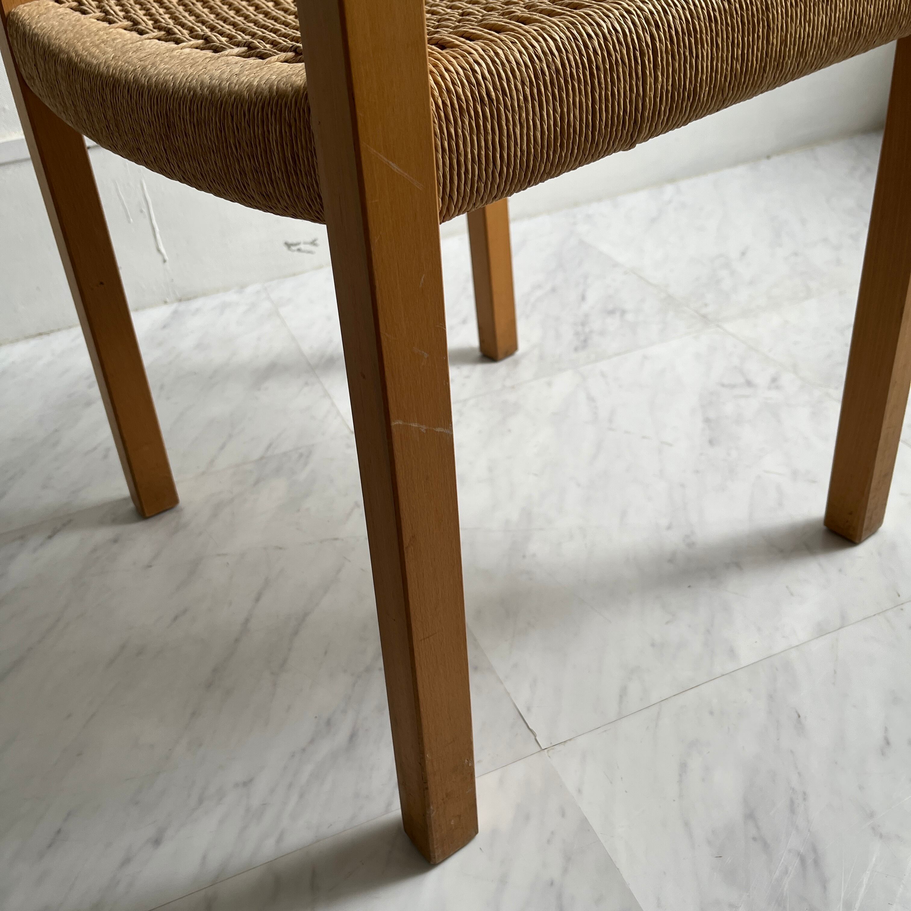 ヴィンテージ J.L.Moller JLモラー ダイニングチェア ビーチ No.84