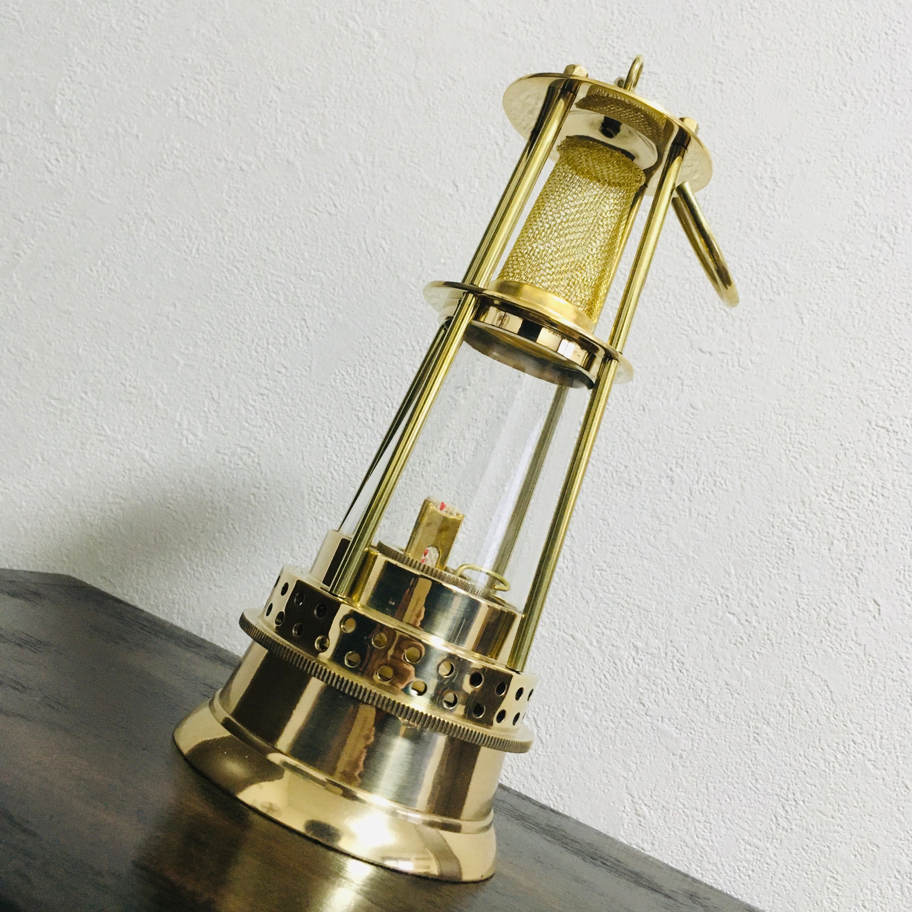 円錐形 カンブリアンランタン ブラス 真鍮製 【検索用】 ルミエール