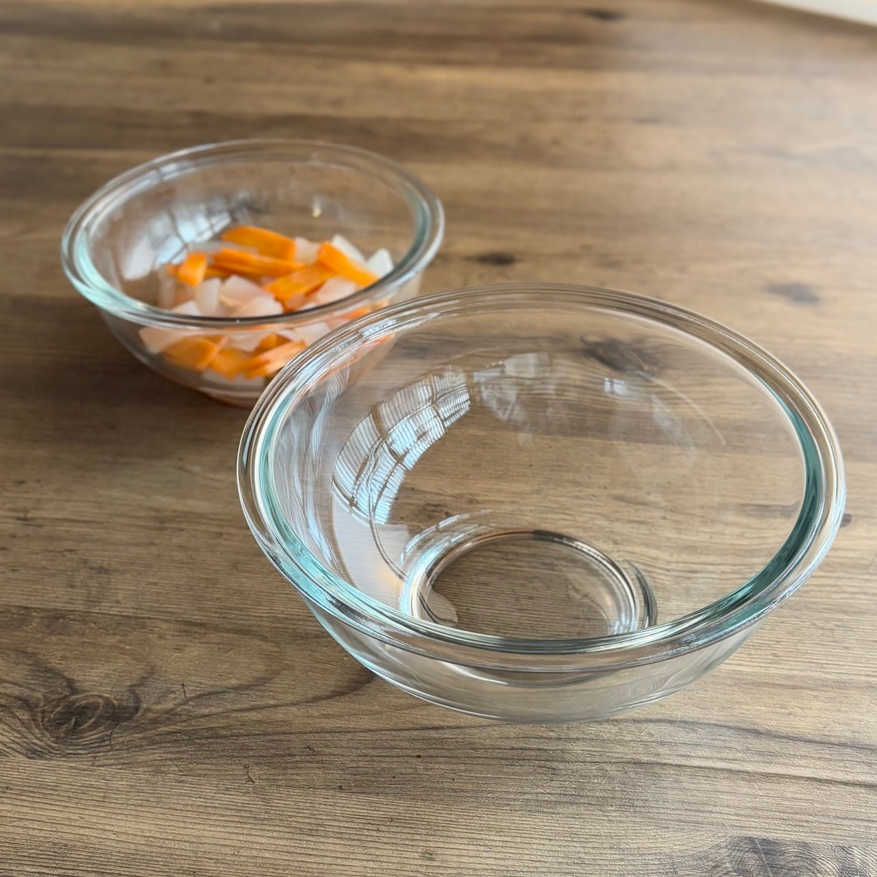 クラルテ〉耐熱ガラス製 クッキングボウル2点セット | mals online shop