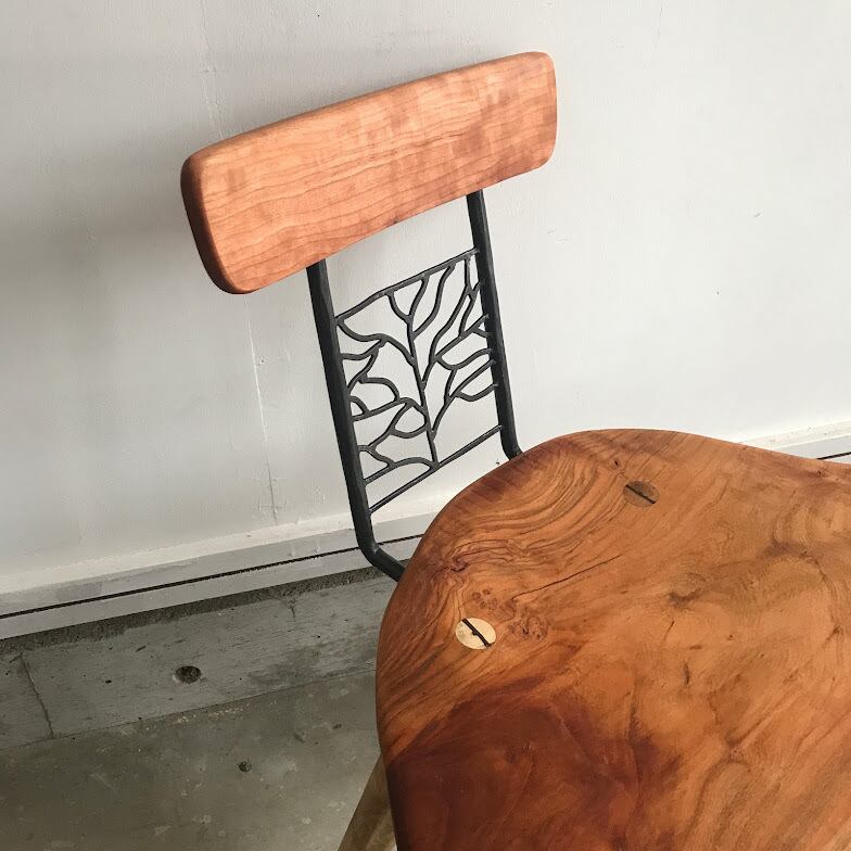 ナチュラル＆ワイルド】桜材自然木椅子 | jizai工房[じざい]オンライン