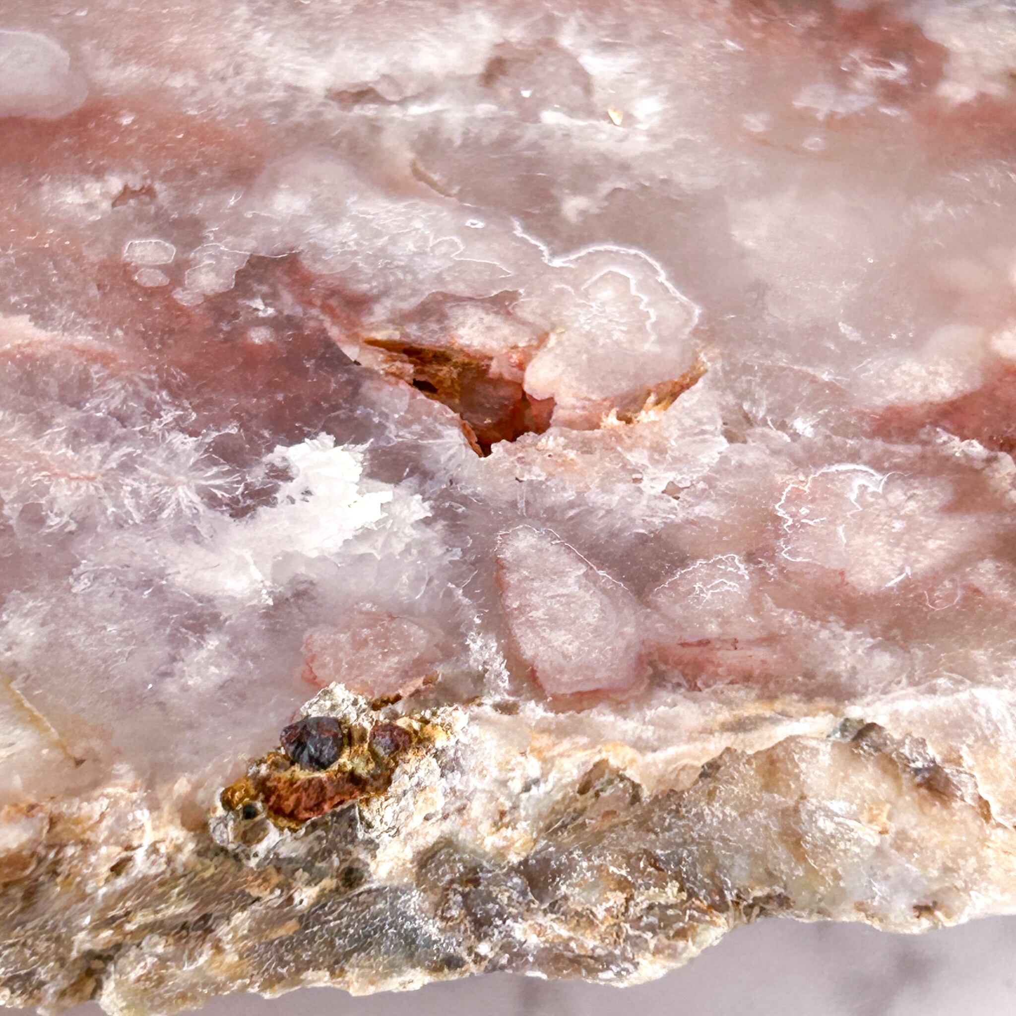 ディープピンクアメジストフラワーアゲート 3P 【公式通販】