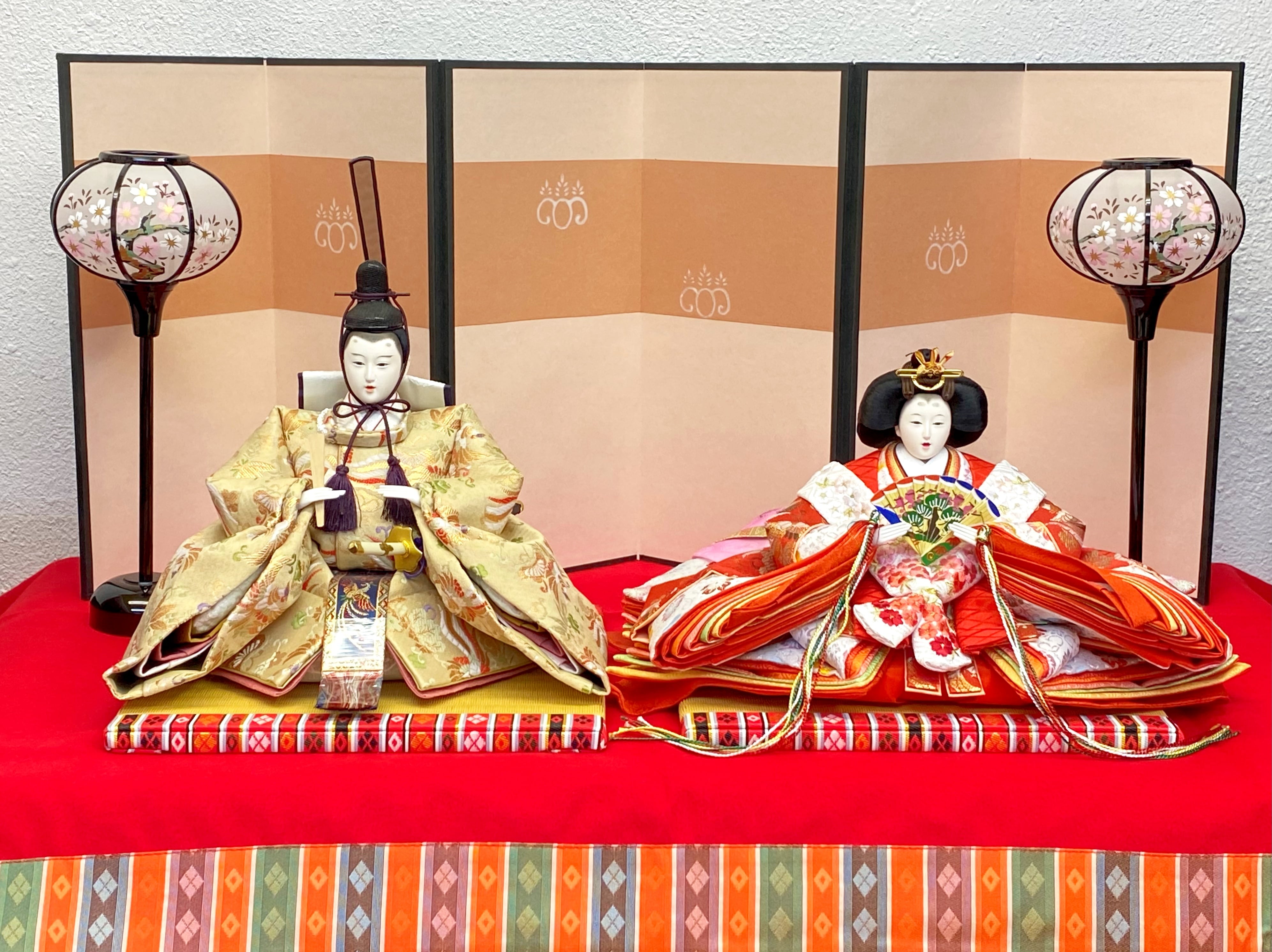 10S 親王飾り 金茶 鳳凰 雛人形 | 山本人形本店