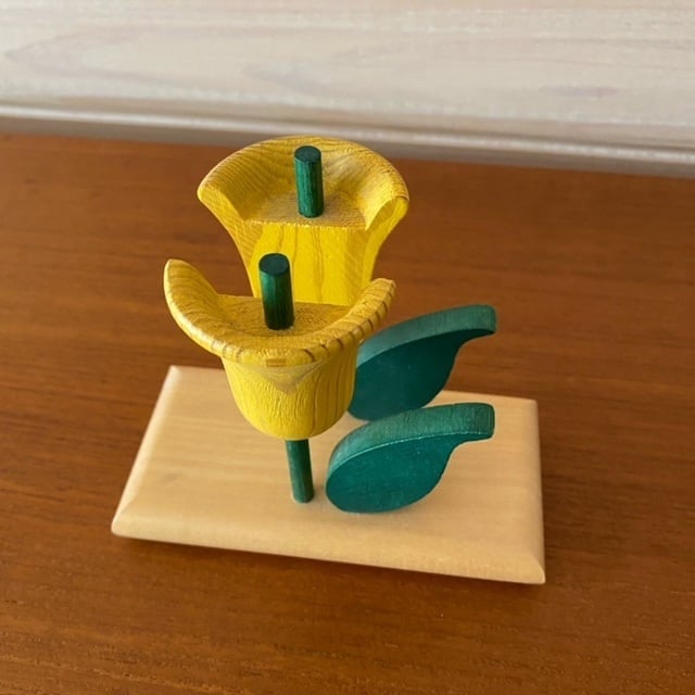 アーリッカaarikka木製花のオブジェ2022-⑥ | raptique【北欧