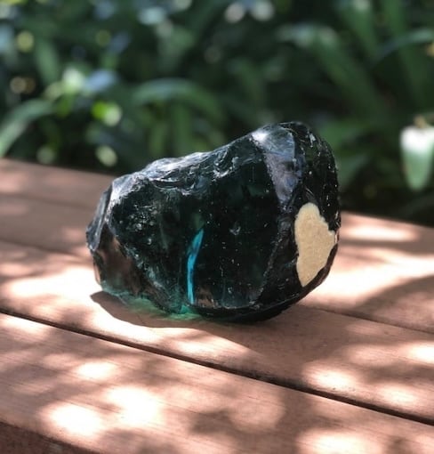 largeアンダラクリスタル 】ネイビーグリーン | HARUHANA jewelry 宝石