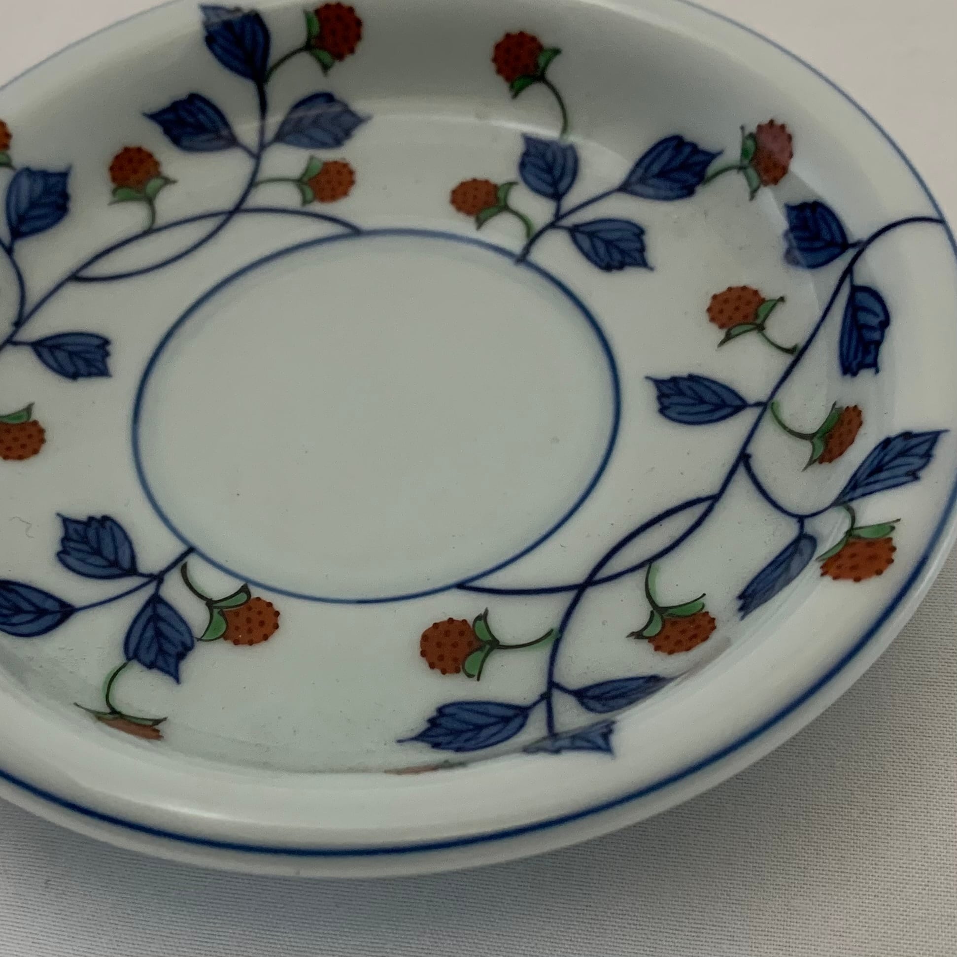 源右衛門 染錦 小鉢 色絵 手描き 6個 染付 木箱付 有田焼 【公式通販】