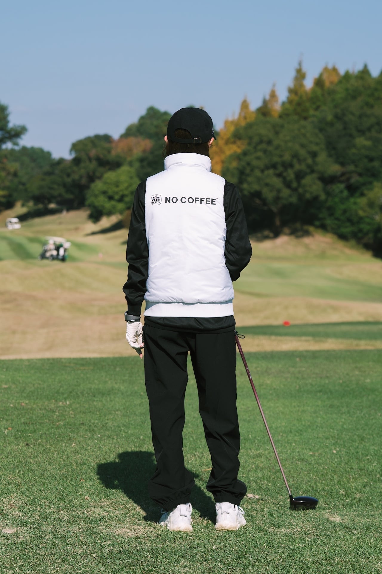 NO GOLF PADDED RIVERSIBLE VEST | NO COFFEE