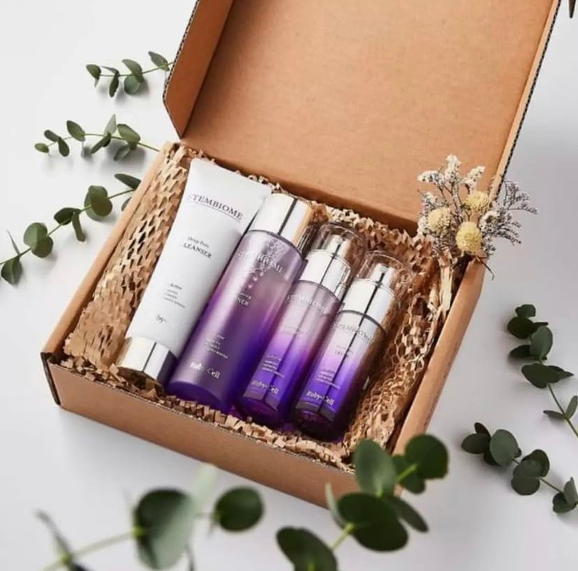 ルビーセル 食物幹細胞培養液配合 乳酸菌化粧品 ステムバイオーム 4点