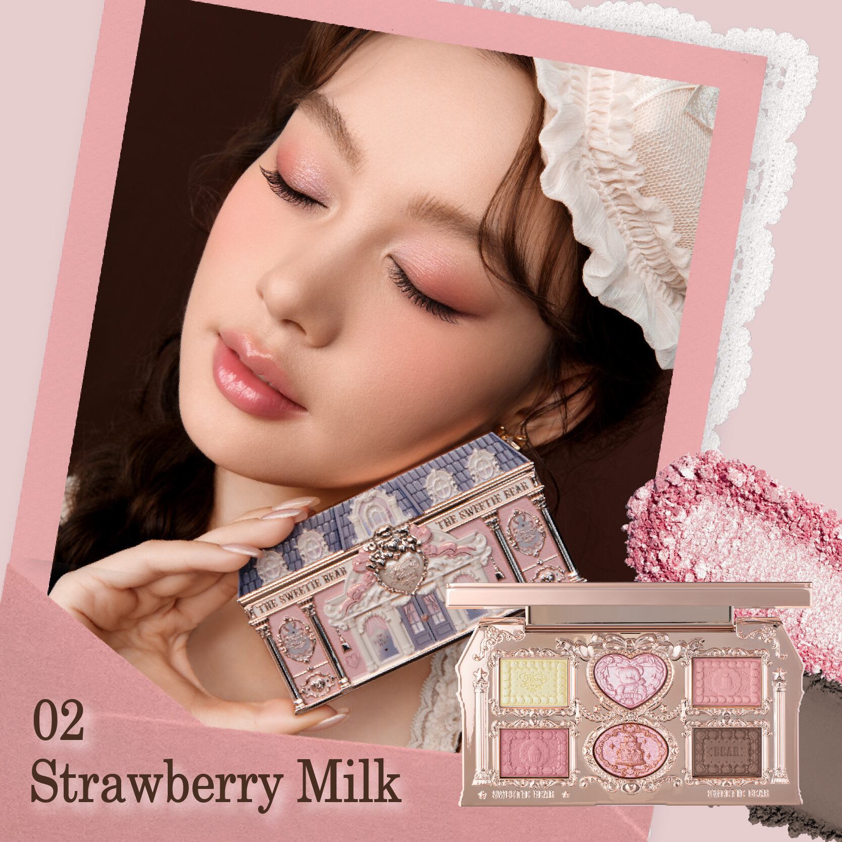 FlowerKnows(フラワーノーズ)スウィーティーベアコレクション6色アイ