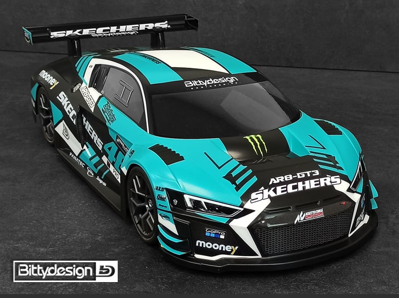 BDGT-190R8 AR8-GT3 1/10 GT クリアーボディ 190mm | ZEROTRIBE WEBSHOP