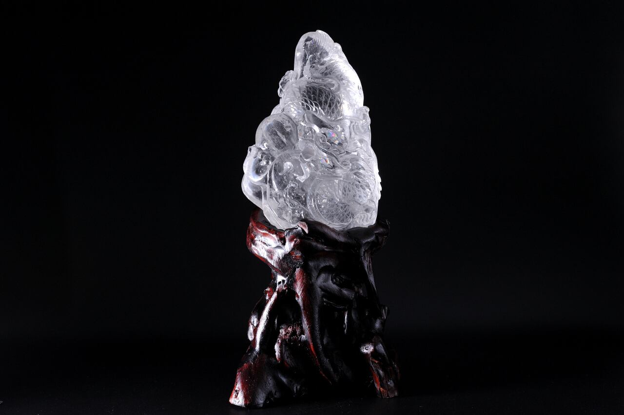 水晶 龍彫刻 943g | rfrees ～place of healing～