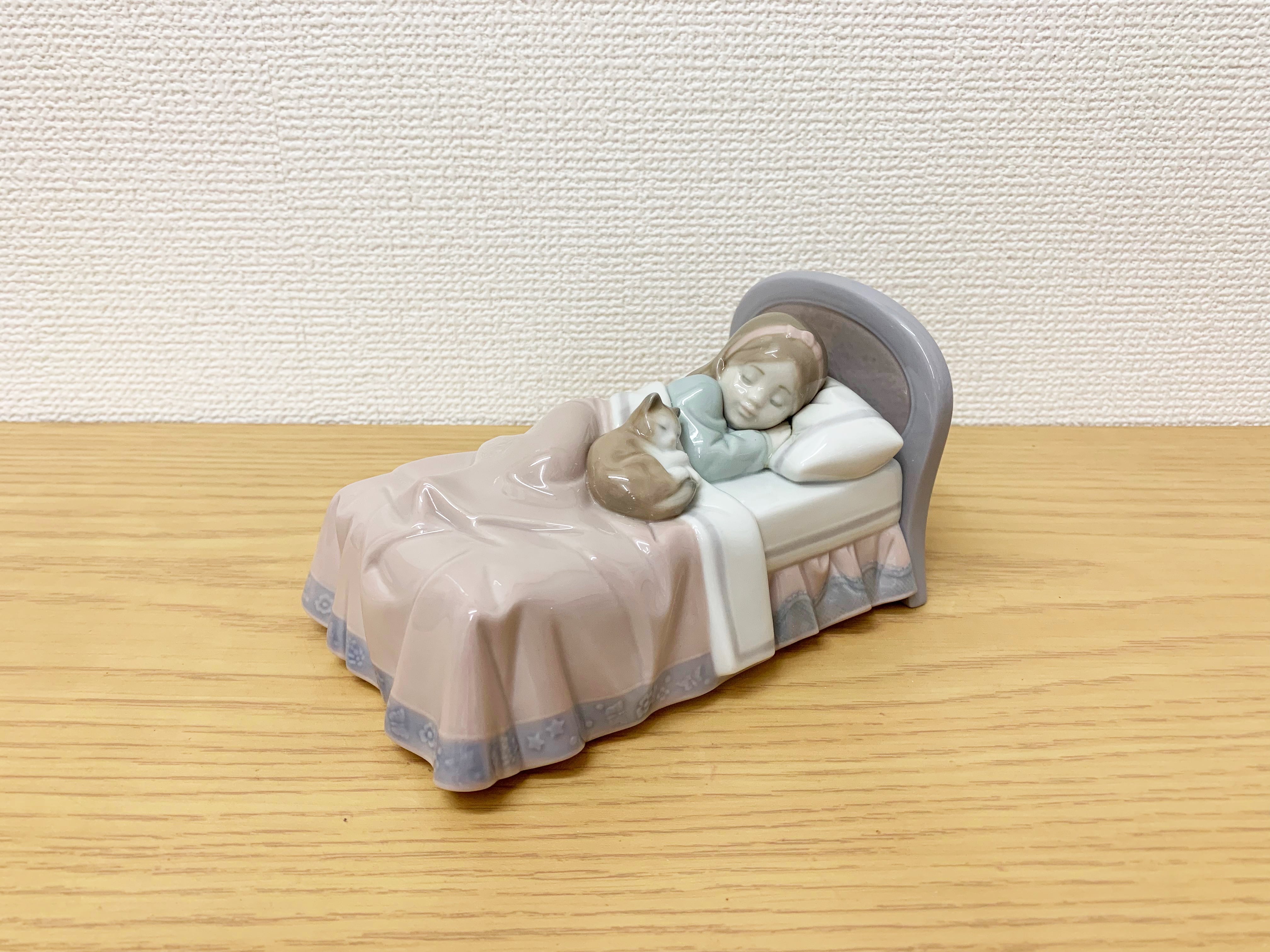 お昼寝させて（LLADRO / リヤドロ） | 猫本サロン 京都三条サクラヤ