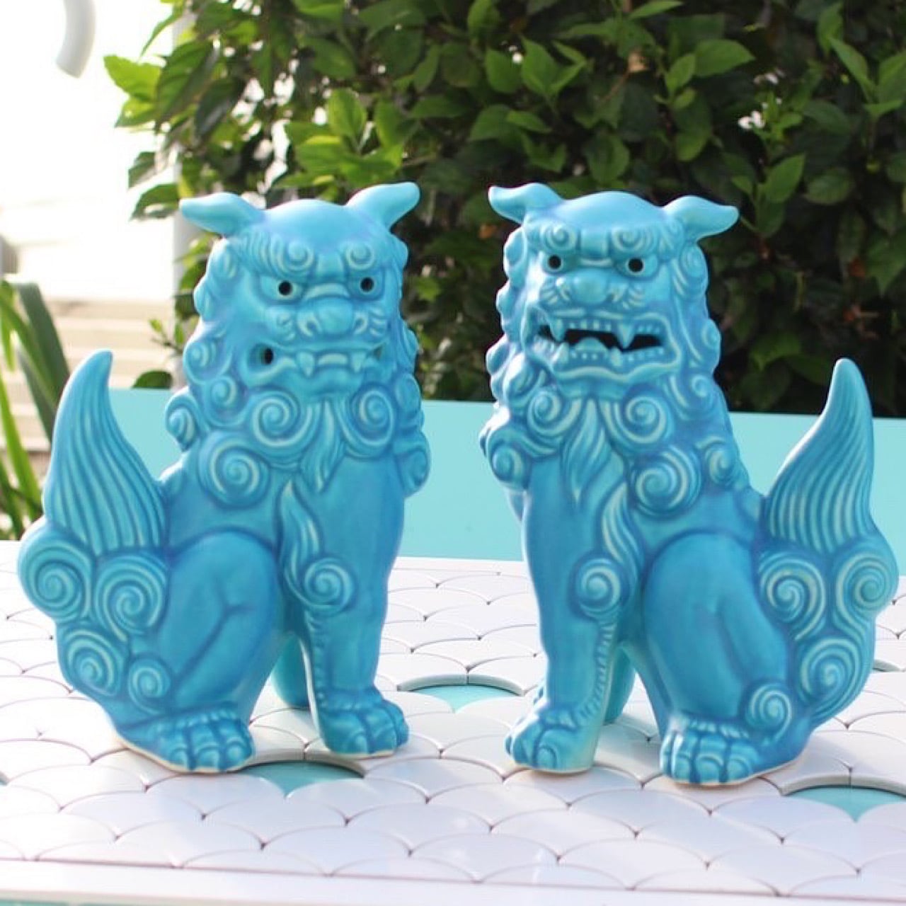 琉球ブルーシーサー プレミアム（ペア） | MK CAFE