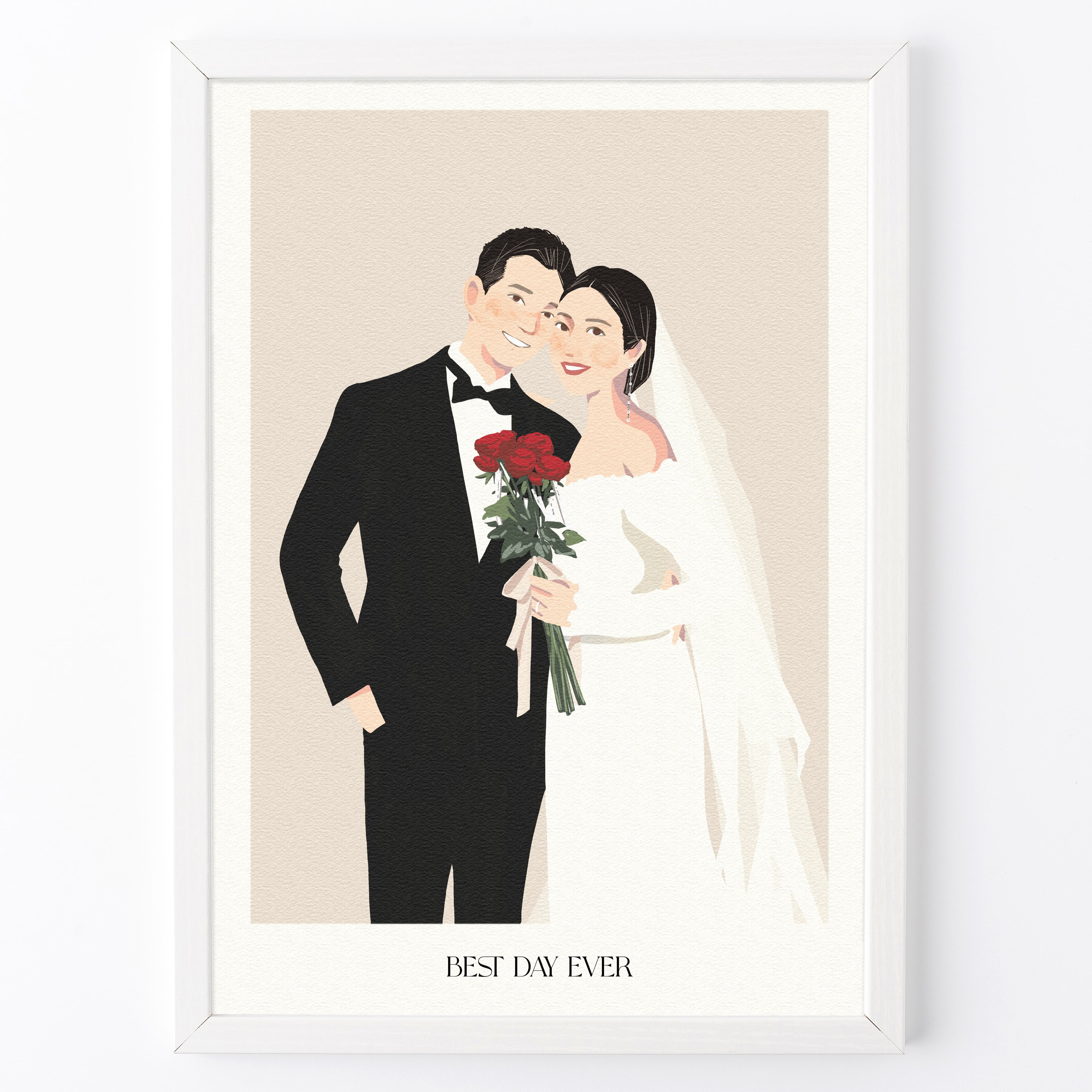 ウェルカムボード 似顔絵｜イラスト｜結婚式 ウェディング | 似顔絵