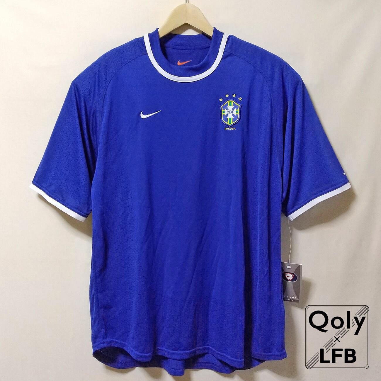 ブラジル代表 2000 Nike アウェイ半袖 ユニフォーム（インポートL