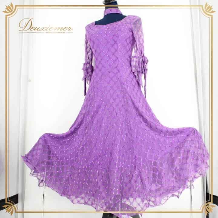 社交ダンス 衣装 スタンダード ドレス ワンピース レッスンウェア