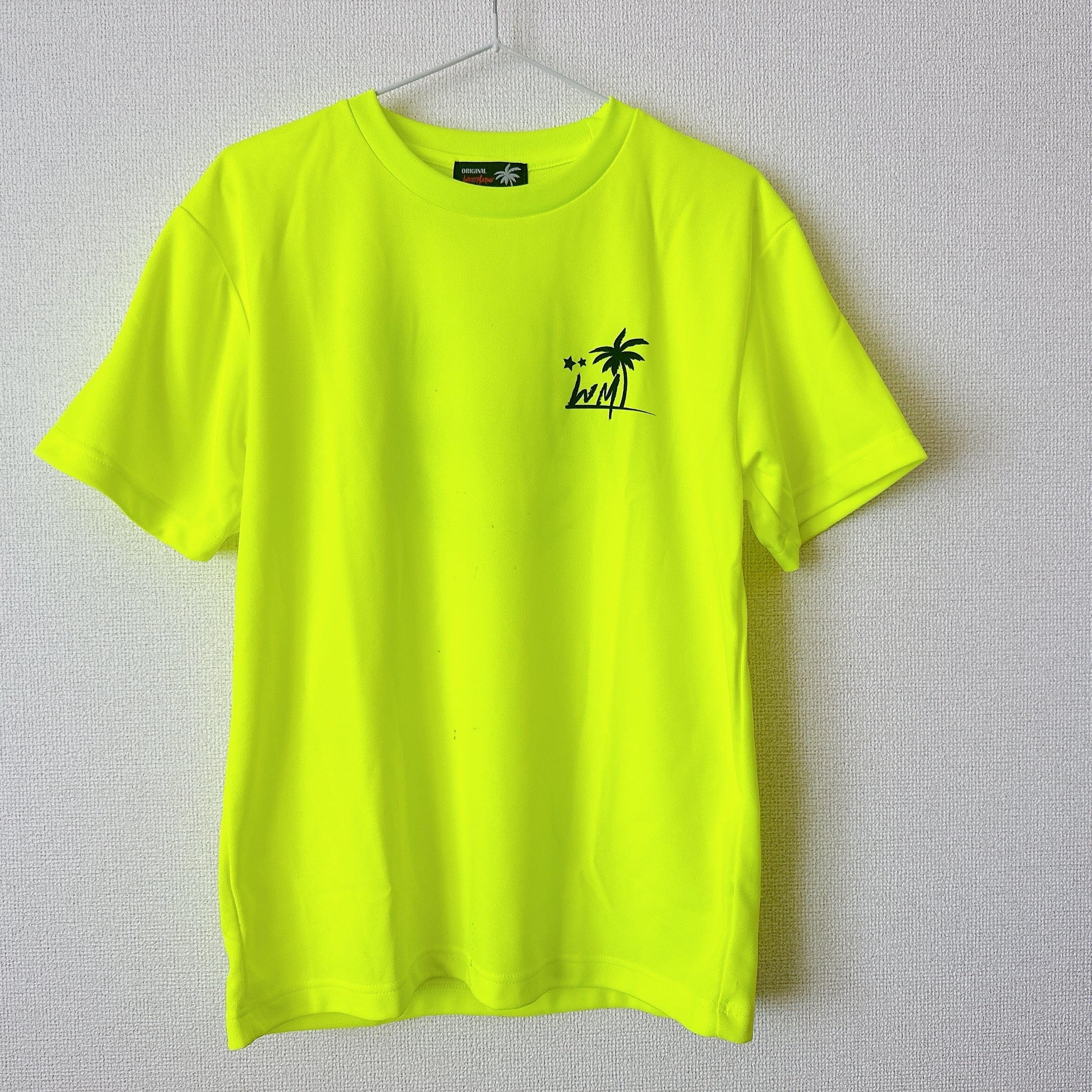 ドライTシャツ 蛍光イエロー×ブラック | westmarine