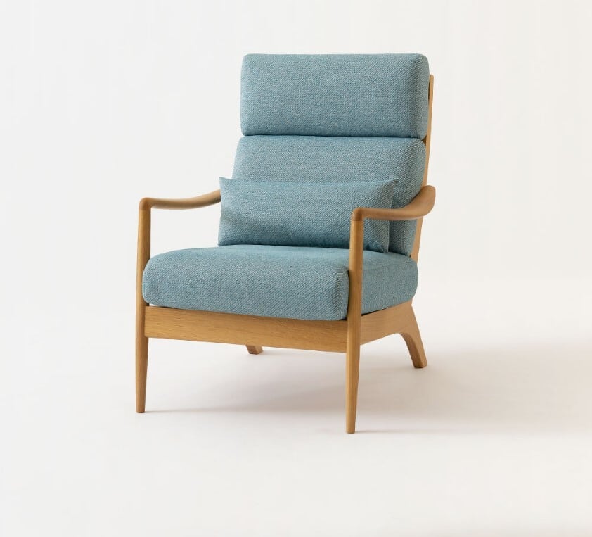 飛騨産業 パーソナルチェア 一人掛けソファ VIOLA ホワイトオーク 1P