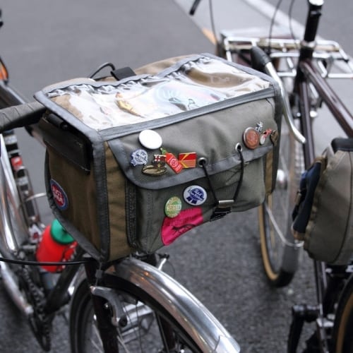 SWIFT INDUSTRIES】PALOMA HANDLEBAR BAG (ECOPAK/BLACK) | Humhumhug