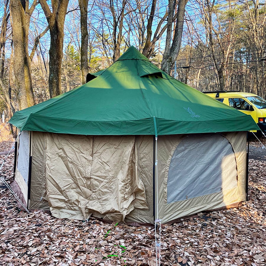 DOD タケノコテント2（タンカラー） 8人用 参考価格93,500円【5泊6