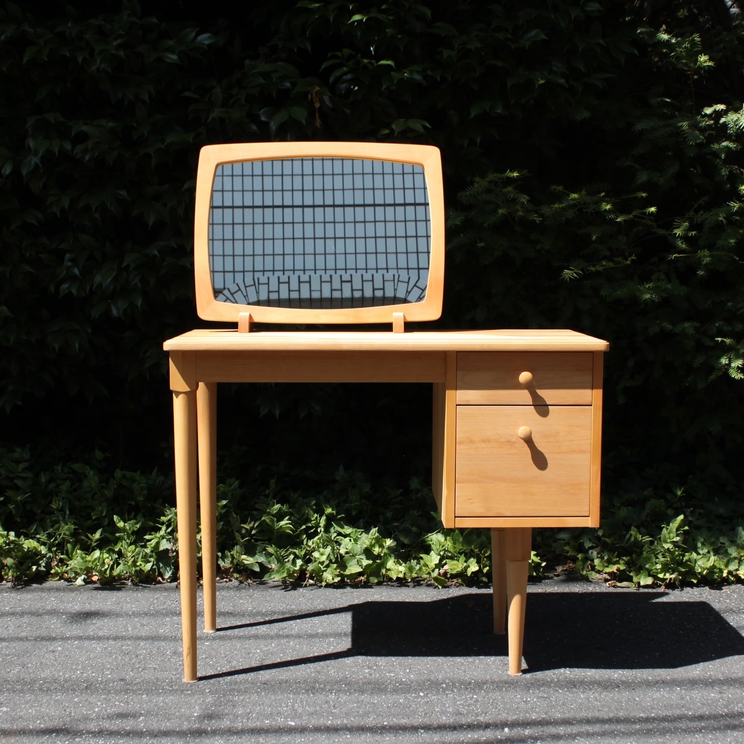 モモナチュラル ／ COMO 90 DESKC + COMO MIRROR | トリノス-torinoth