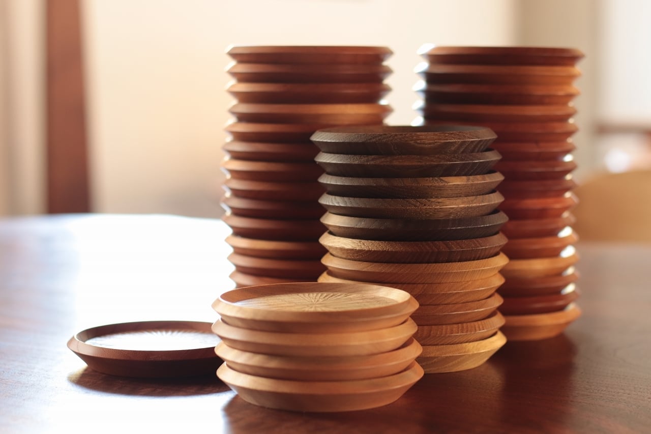 木製コースター 「コスモコースター」 | 京都炭山朝倉木工 ONLINE SHOP