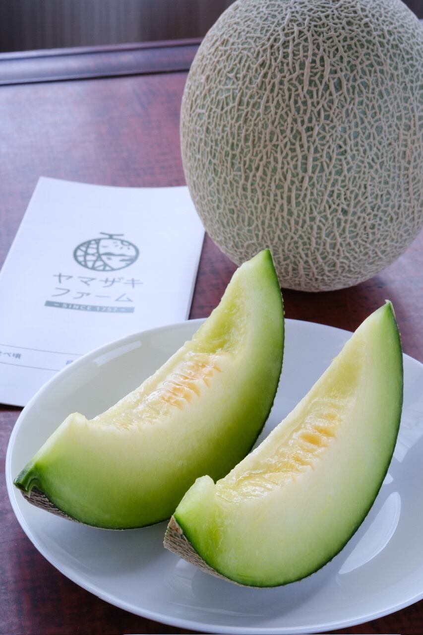 7月中旬お届け】＊特選＊ くるめメロン 1個入 | ヤマザキファーム