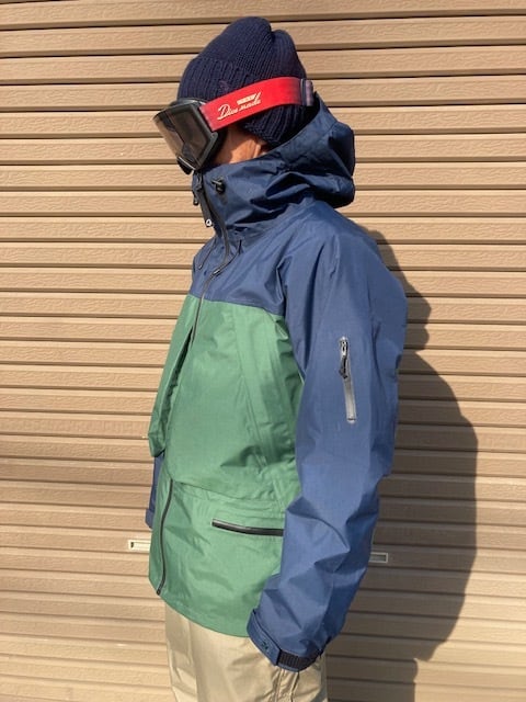 Green Clothing OGA Jacket Dull Green/Navy Mサイズ | hotstyle TOYOOKA