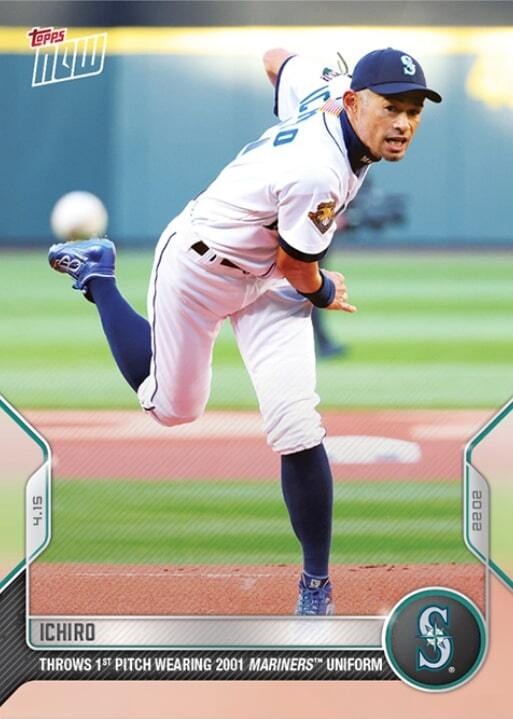 イチロー Ichiro - 2022 MLB TOPPS NOW® Card 57 2022.4.15 トップス