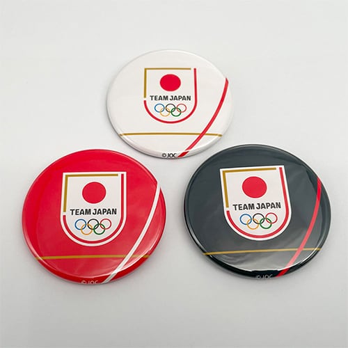 TEAM JAPAN 缶バッジ WHT TJ018 | チームジャパンオフィシャル