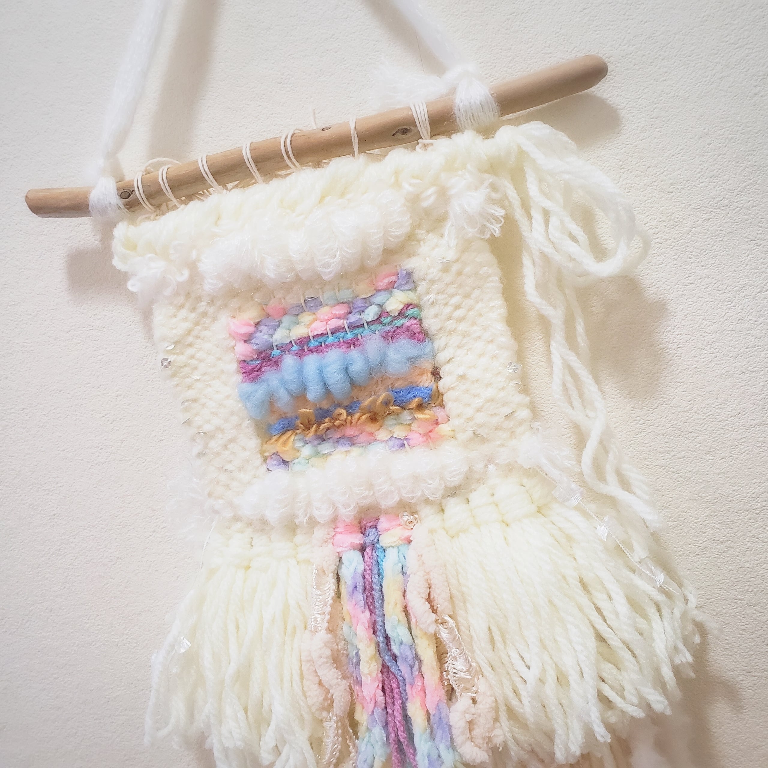 ハンドメイド◇【ウィービングタペストリー】◇壁掛け◇gimmickcharm