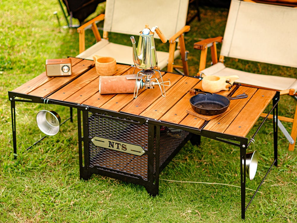 NATURETONES】サイドアップボックス&テーブル L | OUTDOOR BASE MATSUMOTO